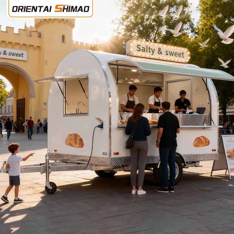 Furgonetka z jedzeniem