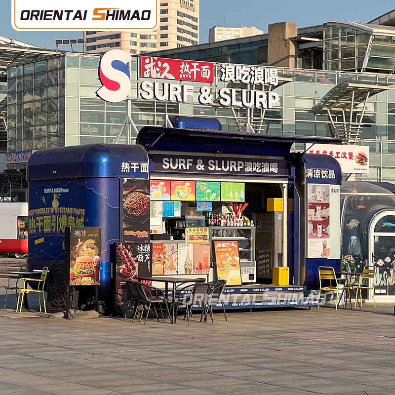 Furgonetka spożywcza Używana ciężarówka do serwowania żywności na sprzedaż Mobilna kuchnia Catering Przyczepa do żywności Ciężarówka do serwowania żywności