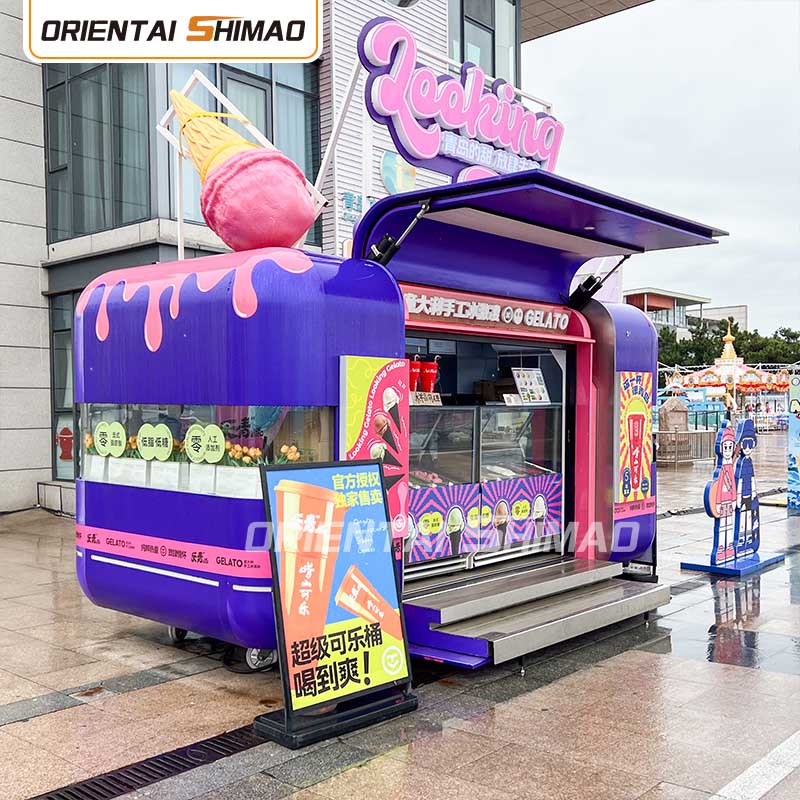 Food trucki z lodami