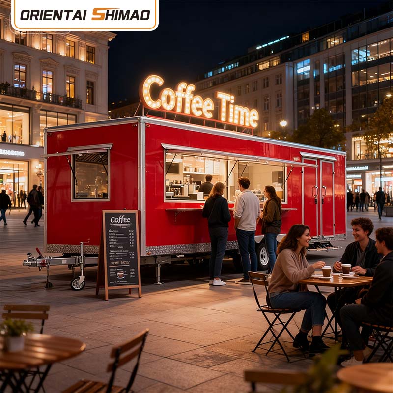 Kwadratowa przyczepa koncesyjna